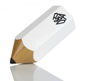 white pencil