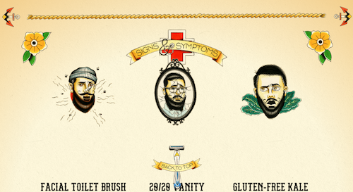 Bic hipsterism signs and symptoms