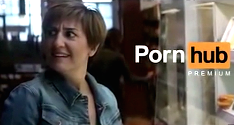 PornHub Parmigiano ad ban