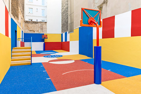 basketball court