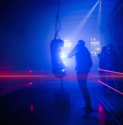 Interactive punching bag 4