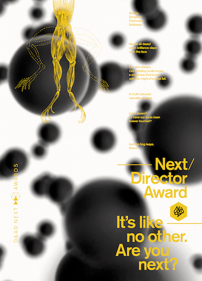 D&AD F.Nazca Next Awards poster Sony