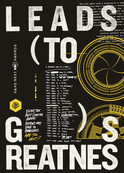 D&AD F.Nazca Next Awards poster cog
