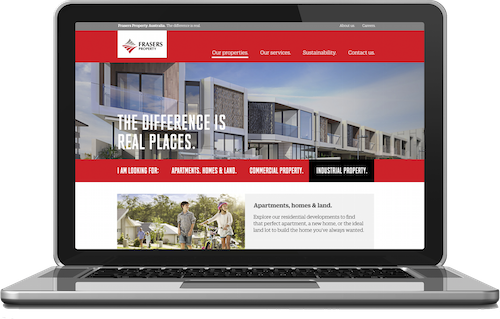 Frasers Property website The Nest