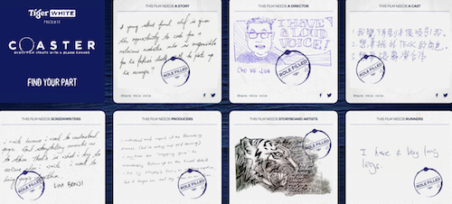 Coaster Droga5 Tiger White 2