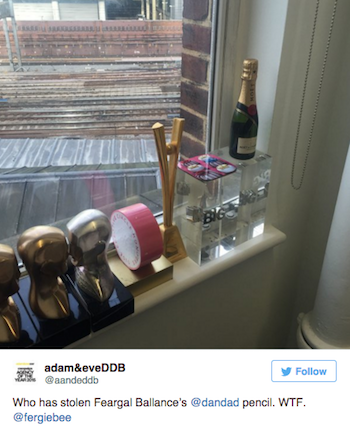 D&AD Pencils stolen Lucky Generals 2