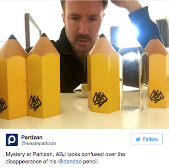 D&AD Pencils stolen Lucky Generals 3