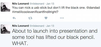 D&AD Pencils stolen Lucky Generals 7
