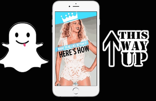 Snapchat vertical videos