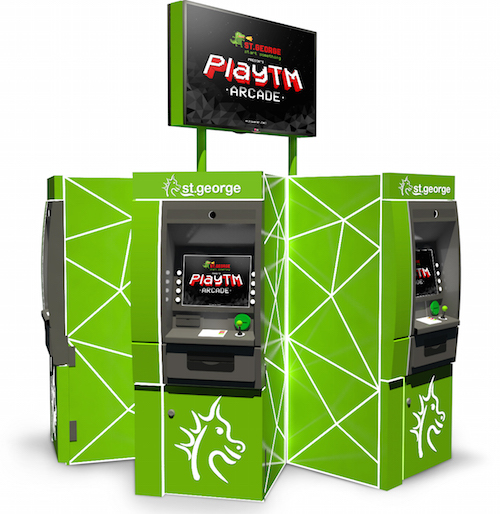 Traffik gives St an arcade of ATMs that play games The Stable