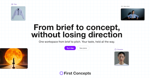 40 creatives compete blank page to pitched concept to show off the power of First Concepts at Mother London