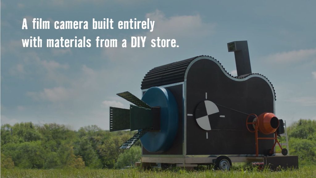 HeimatTBWA & Glue Society: Hornbach builds a film camera entirely out of hardware supplies