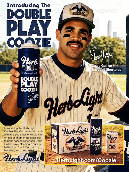 Quality Meats & Herb Light: 1989 Ozzie Guillen helps 2026 baseball fans keep their cool