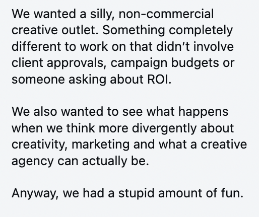 Kill Boring Dead: What happens when you offer the ad-curious a one-hour career